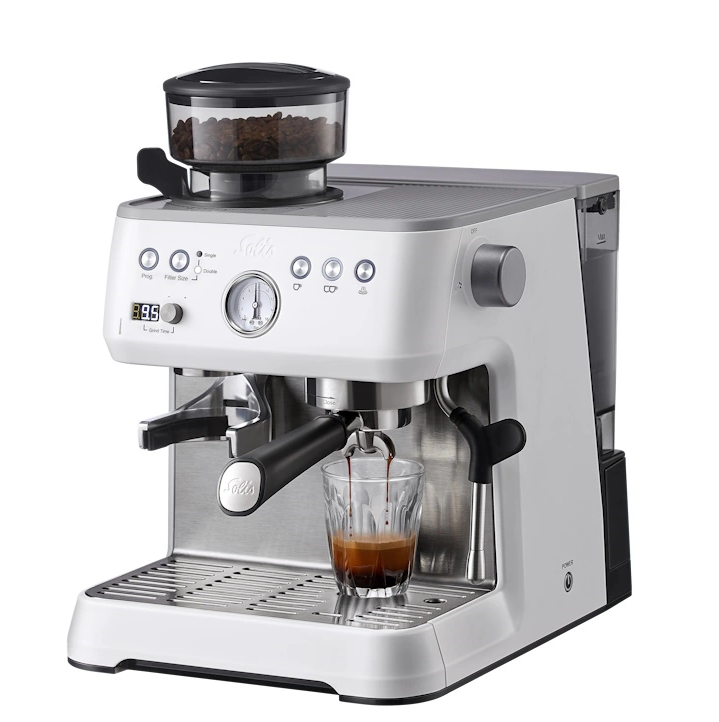 Aparat za kavo Solis Grind & Infuse Perfetta White 2