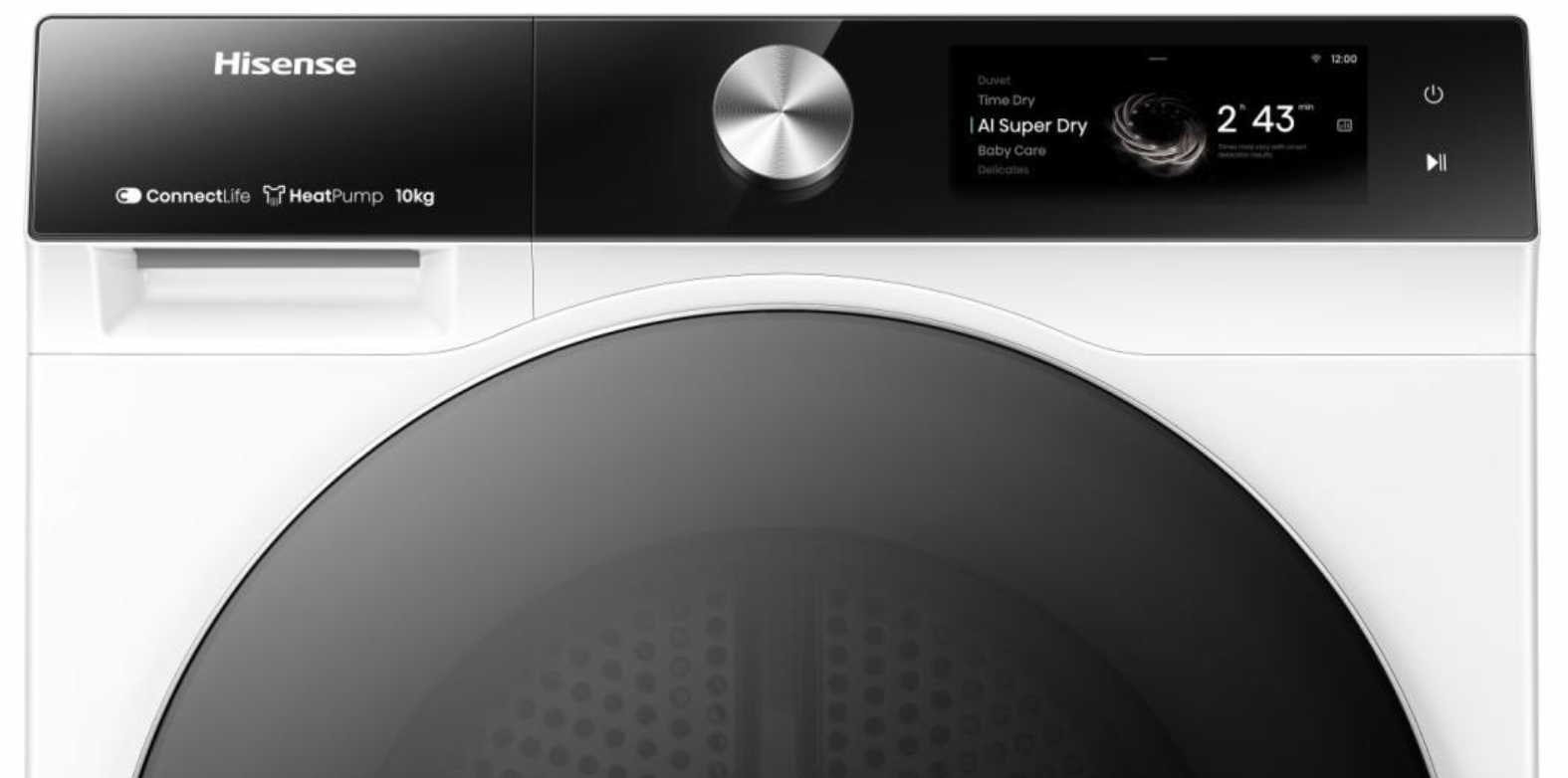 Sušilni stroj s toplotno črpalko Hisense DH7S107BW 4