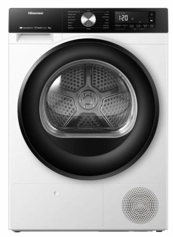Sušilni stroj s toplotno črpalko Hisense DH3S902BW3 1