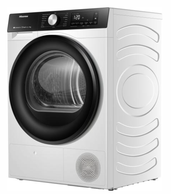 Sušilni stroj s toplotno črpalko Hisense DH3S902BW3 3
