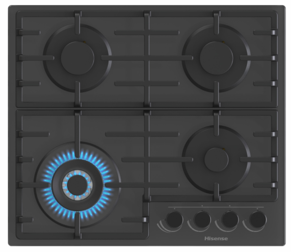 Plinska kuhalna plošča Hisense GG663B 1