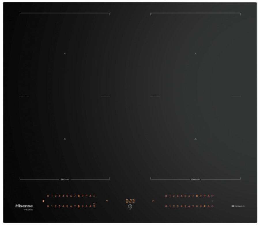 Indukcijska kuhalna plošča Hisense HI6443BSCWF 1