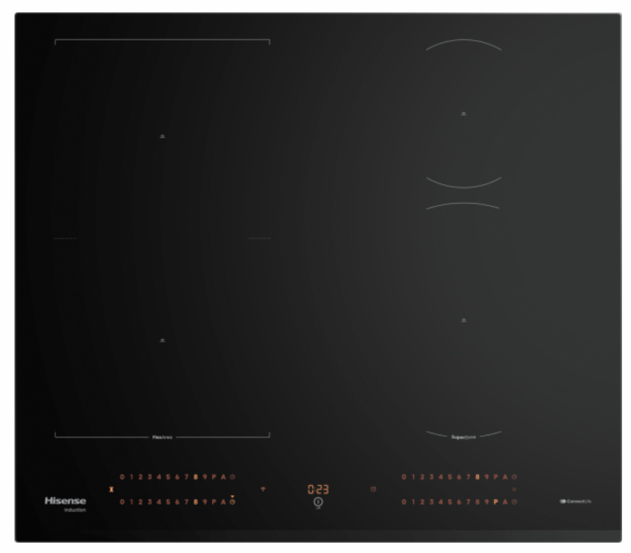 Indukcijska kuhalna plošča Hisense HI6433BCWF 1