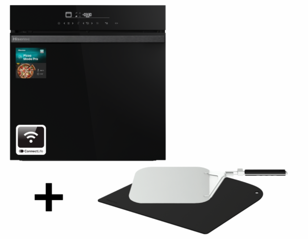 Vgradna pečica Hisense HO66F PizzaChef 1