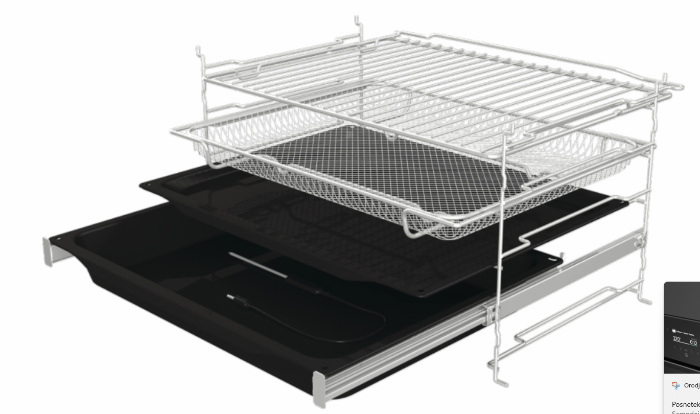 Vgradna pečica Hisense BAS614A8B 7