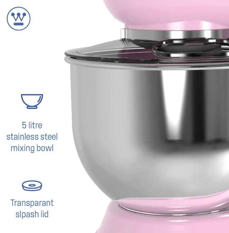 Kuhinjski robot Westinghouse Retro Pink 3