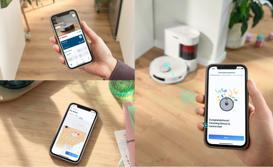 Robotski sesalnik Bosch BCRD2W 8