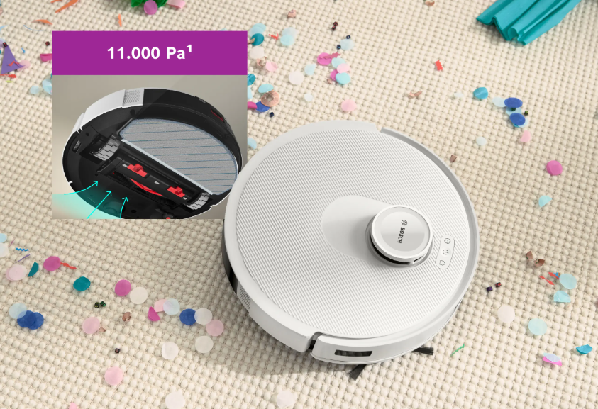 Robotski sesalnik Bosch BCRC1W 4