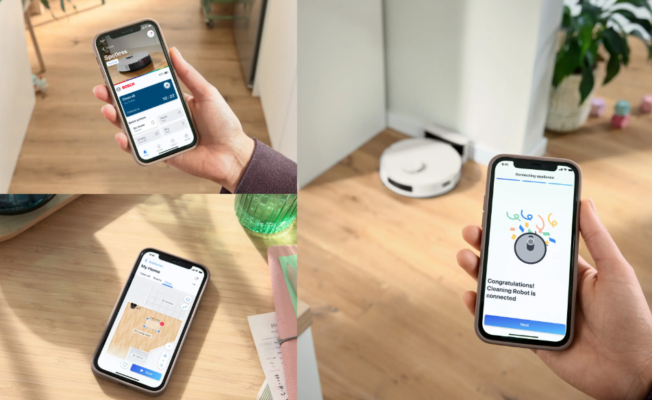 Robotski sesalnik Bosch BCRC1W 7