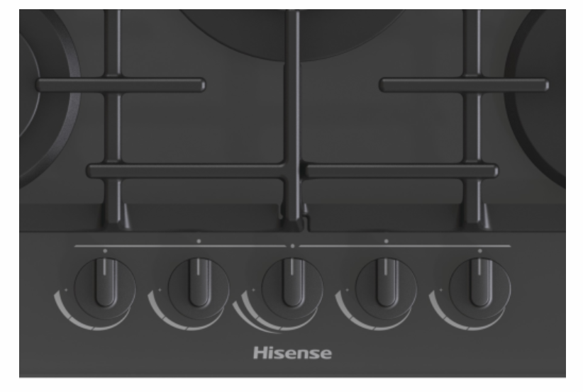Plinska kuhalna plošča Hisense GG773B 5