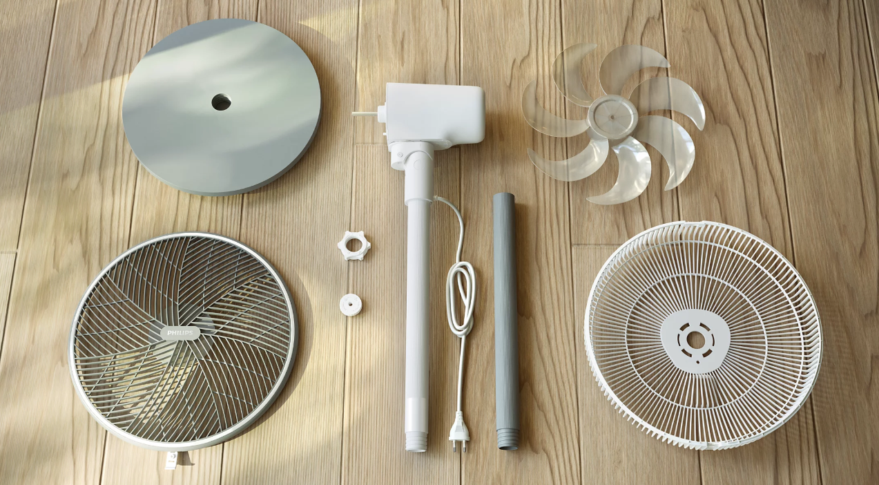 Stoječi ventilator Philips CX2550/00 2