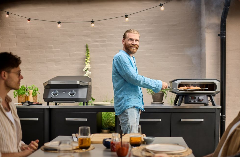 Vrtljiva plinska pizza pečica Cozze 17" (90442)  3