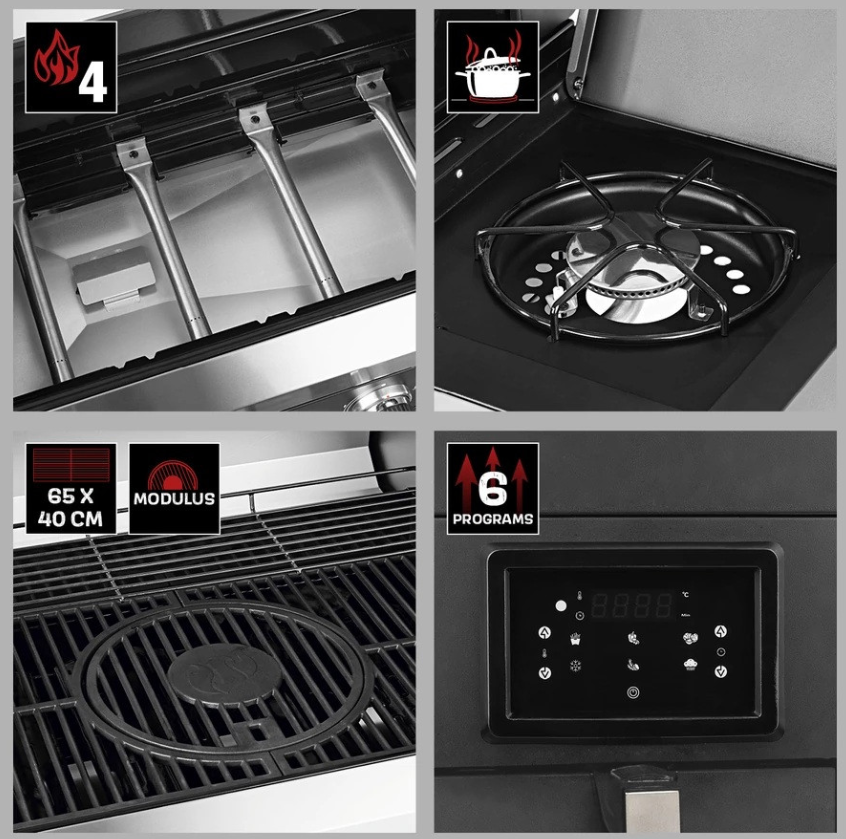 Plinski žar s cvrtnikom Landmann Fryton 4.1 Cook (06196) 3