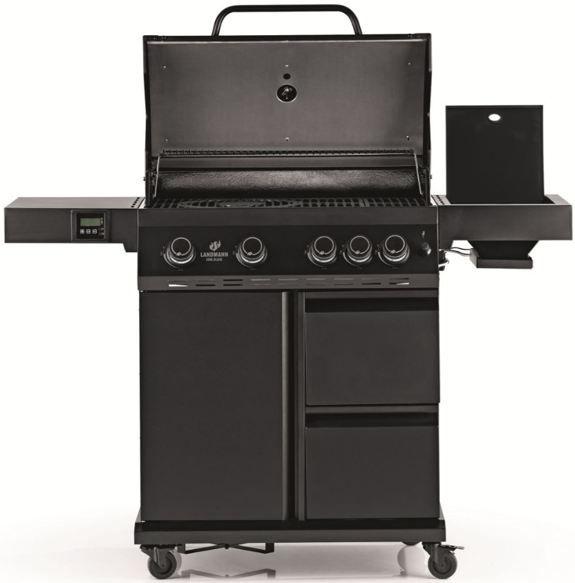 Plinski žar s hladilnim predalom Landmann Cool Black 4.1 maxX (15273) 1