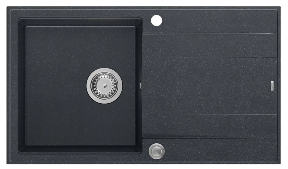 Pomivalno korito Quadron Evan 111 - črna 1