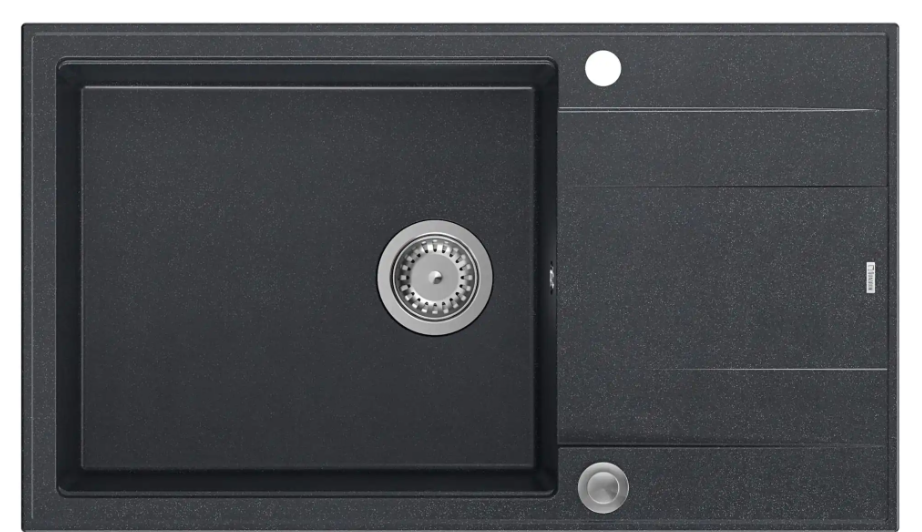 Pomivalno korito Quadron Evan 136 XL - črno 1