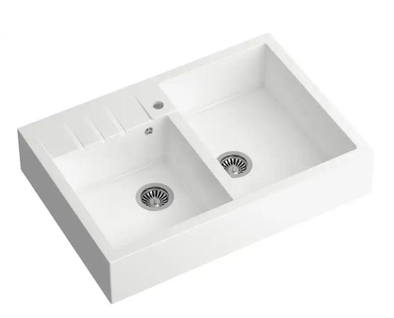 Pomivalno korito Quadron Bill 120 - bela 1