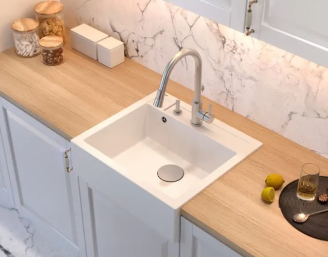 Pomivalno korito Quadron Bill 110 - bela 2