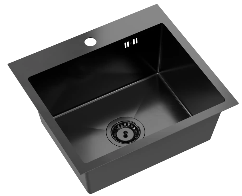 Pomivalno korito Quadron Luke 100 - črna 2