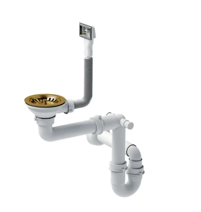 Pomivalno korito Quadron Russel 116 - zlata 2