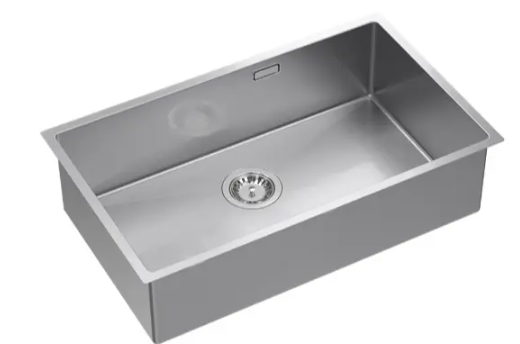 Pomivalno korito Quadron Anthony 80 - srebrna 1