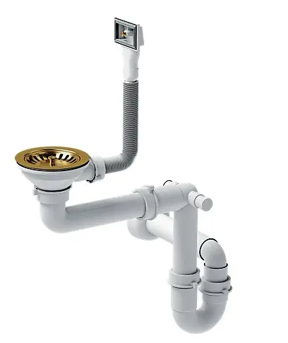 Pomivalno korito Quadron Anthony 80 - zlata 3