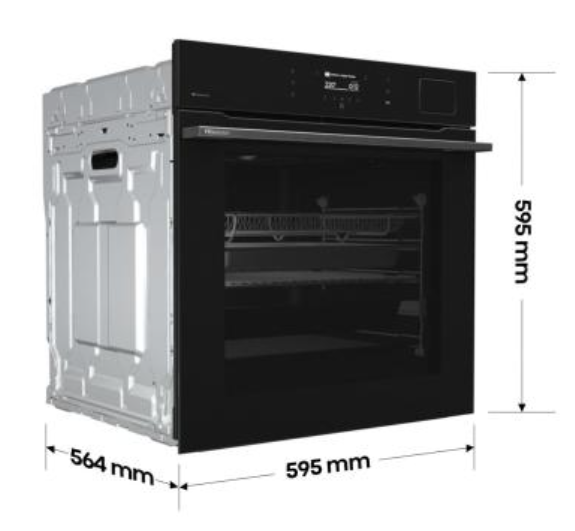 Vgradna pečica Hisense BFS615S8B 2