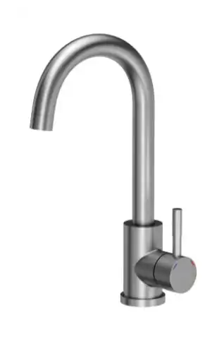 Kuhinjska armatura Quadron Kate - srebrna 1