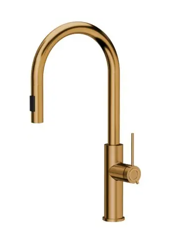 Kuhinjska armatura Quadron Jennifer - bakrena 1