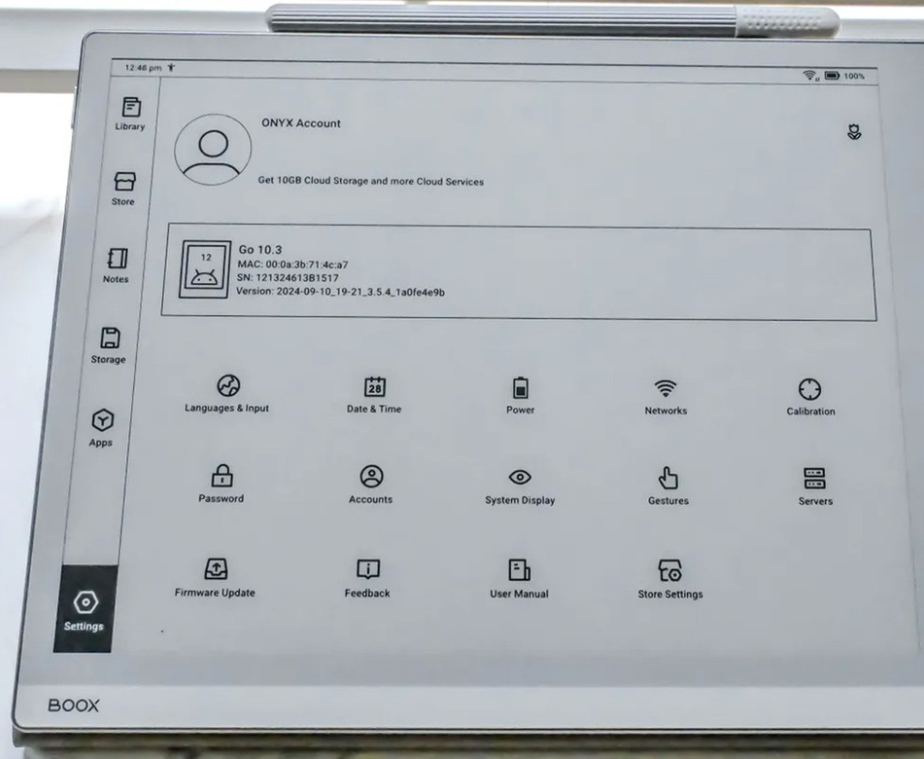  E-bralnik BOOX Go 10.3 Gen II Lumi - bel 5