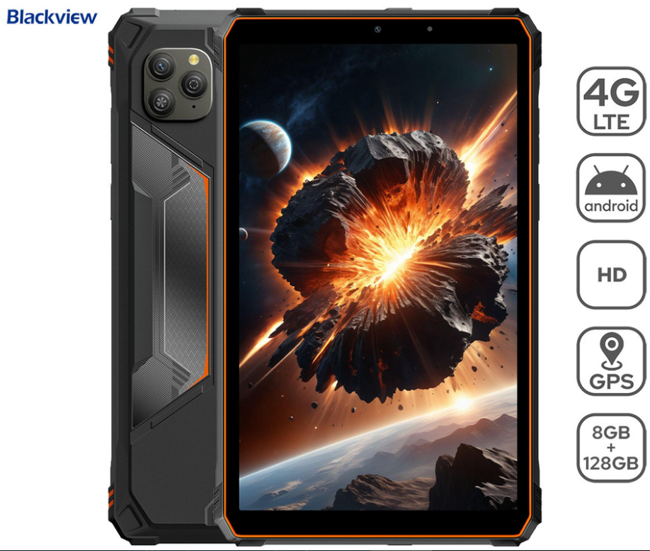 Tablični računalnik Blackview ACTIVE 5 - oranžen 1