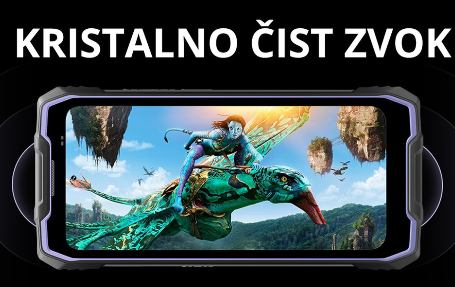 Pametni robustni telefon Blackview Rock 2 - črn 3