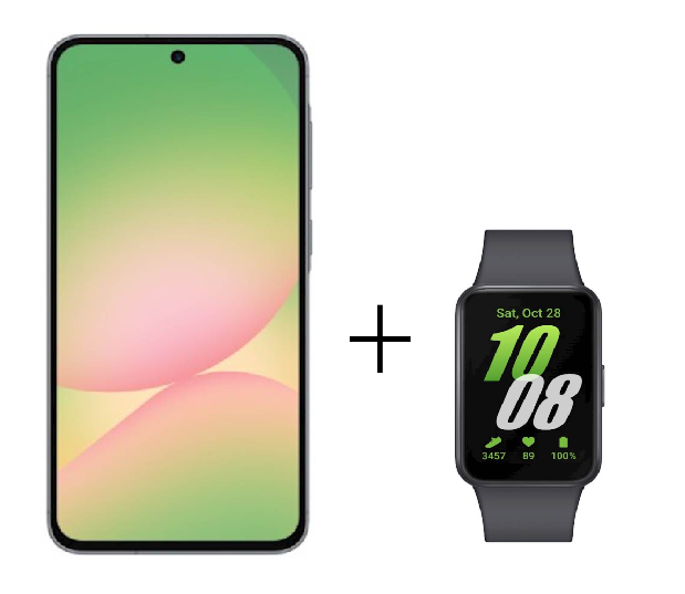 Pametni telefon Samsung Galaxy A56 5G 128GB - graphite + Fit 3 siva 1