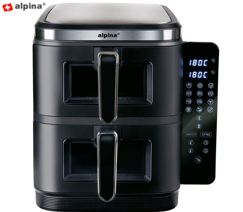 Cvrtnik/friteza na vroč zrak Alpina Double XXL - 11L 1