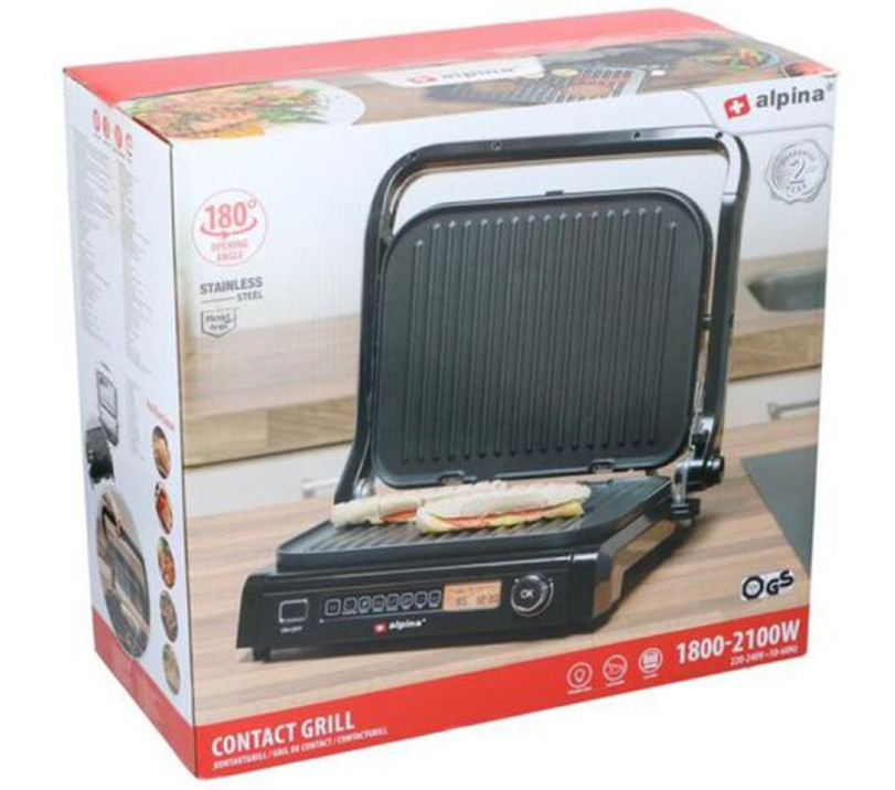 Kontaktni žar Alpina Grill  4