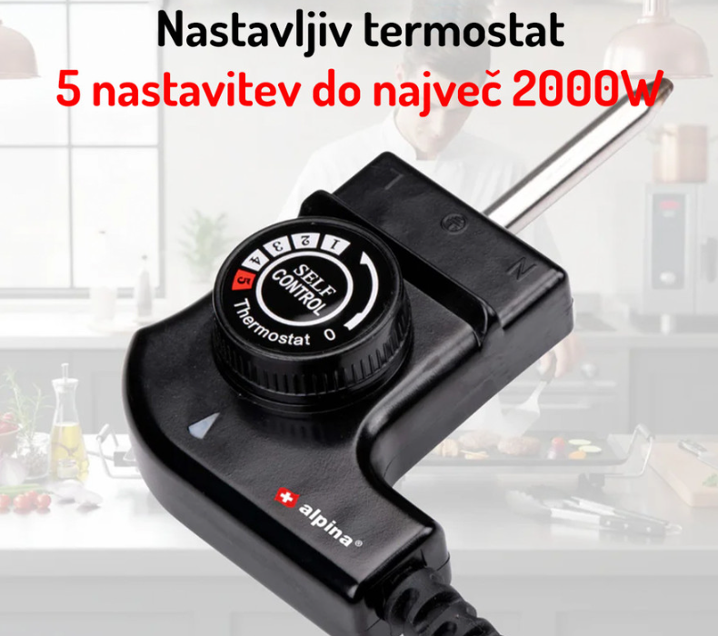 Električna žar plošča AlpinaTeppanyaki Grill XXL  3