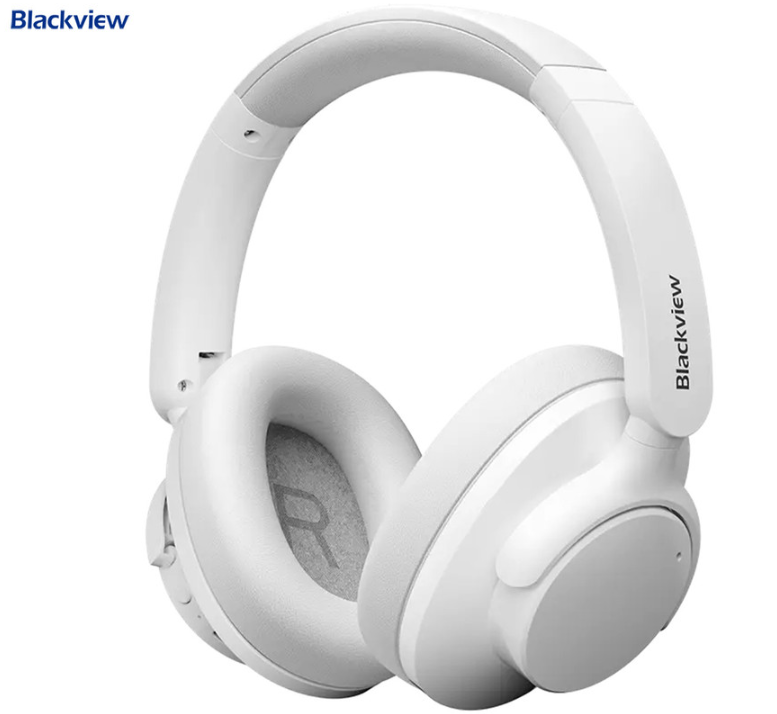 Brezžične naglavne slušalke Blackview Fitbuds H1 - bela 1