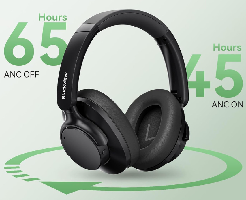 Brezžične naglavne slušalke Blackview Fitbuds H1 - črne 2