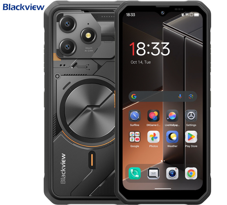 Pametni robustni telefon Blackview Fort 100 -  črn 1
