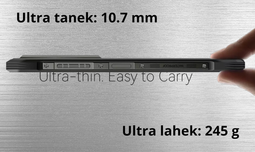 Pametni robustni telefon Blackview Fort 100 -  črn 2