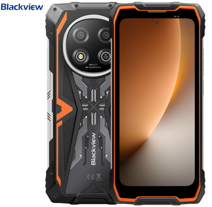 Pametni robustni telefon Blackview ROCK 2 - oranžen 1