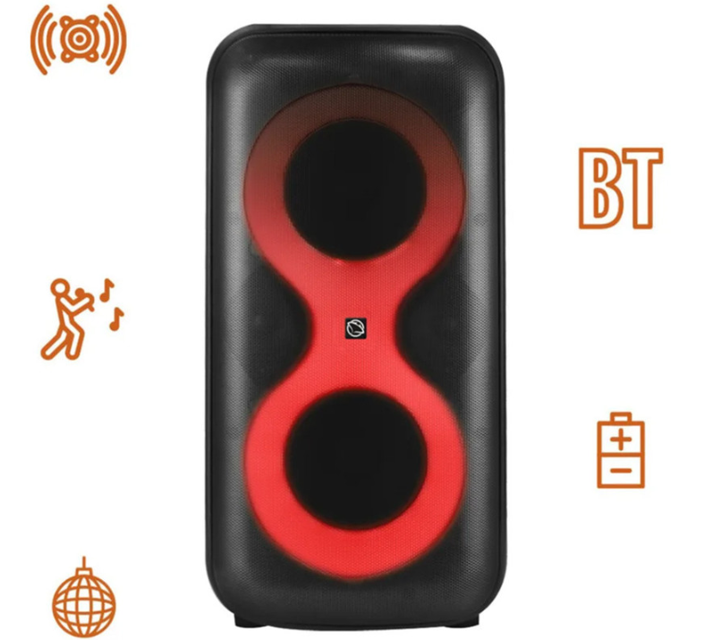 Prenosni karaoke zvočnik Manta SPK0802B120 ATTIS 2