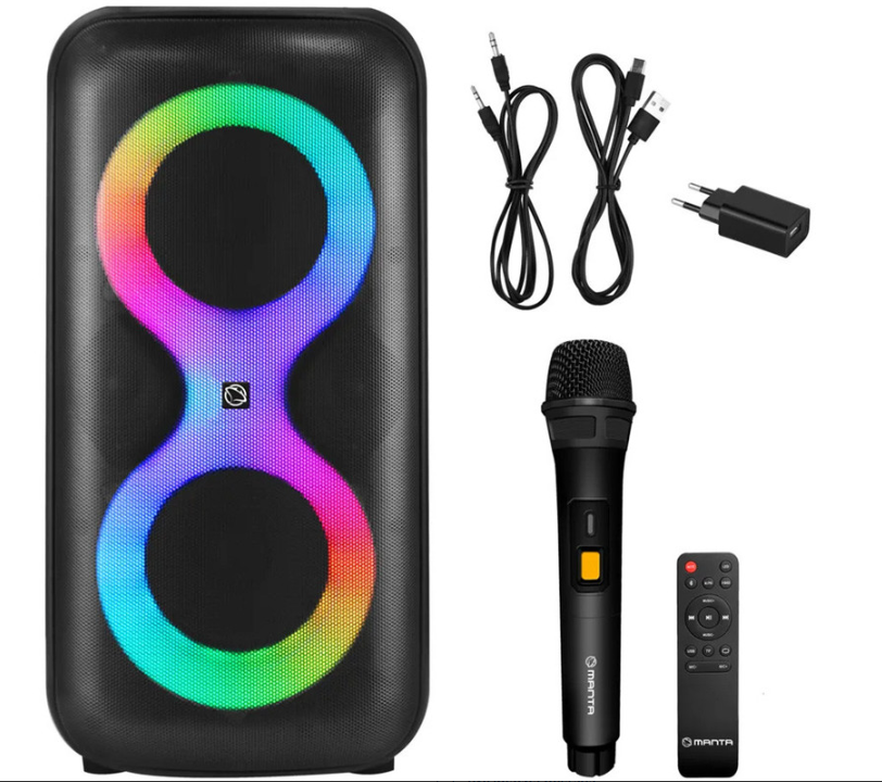 Prenosni karaoke zvočnik Manta SPK0401B100 ERIS 5