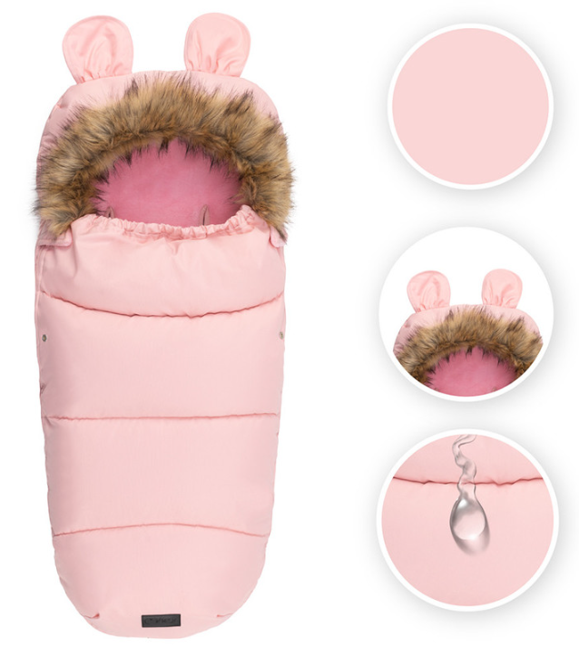 Spalna vreča MoMi COZY - roza 3