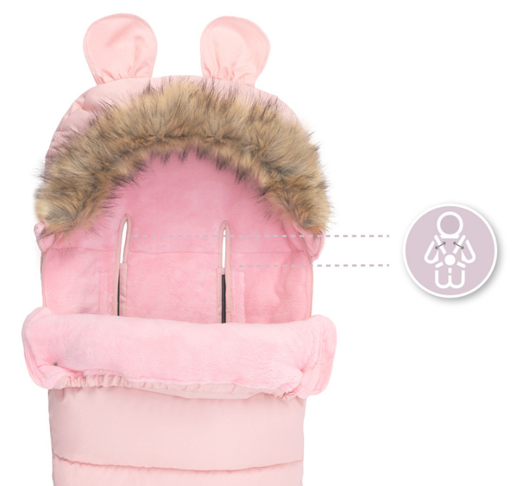 Spalna vreča MoMi COZY - roza 4