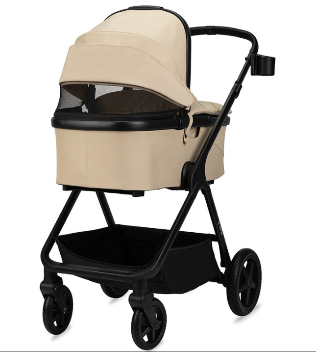 Otroški voziček MoMi GISELLE 2v1 - bež 2