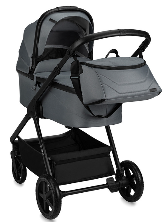 Otroški voziček MoMi GISELLE 2v1 -  siv 3