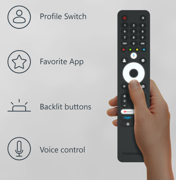 Televizor Thomson 24HQG3S15CW QLED 6