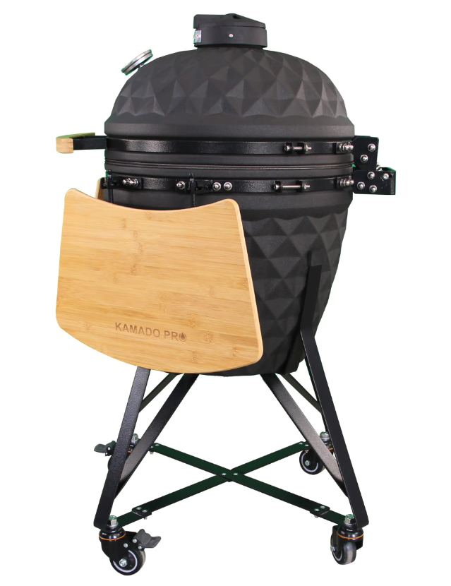 Keramični žar Kamado Pro 21″ Diamond - črn 3
