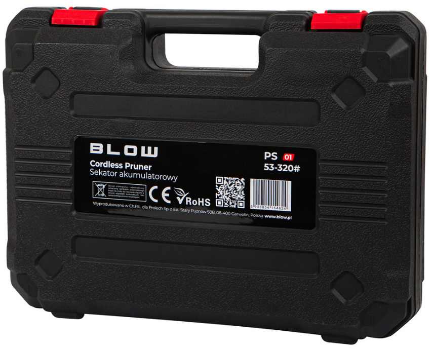 Akumulatorske brezžične vrtne ročne škarje BLOW PS01 4